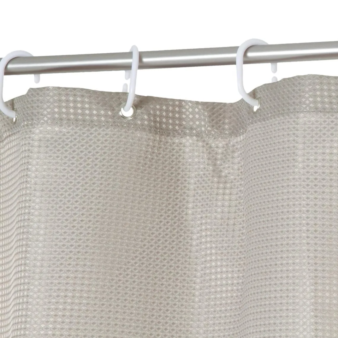 3S. x Home Rideau de Douche Nid d'Abeille voir Discount