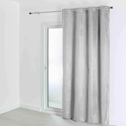 3S. x Home Rideau Doublure Obscurcissante 140x260cm PROTECT - Argent Online