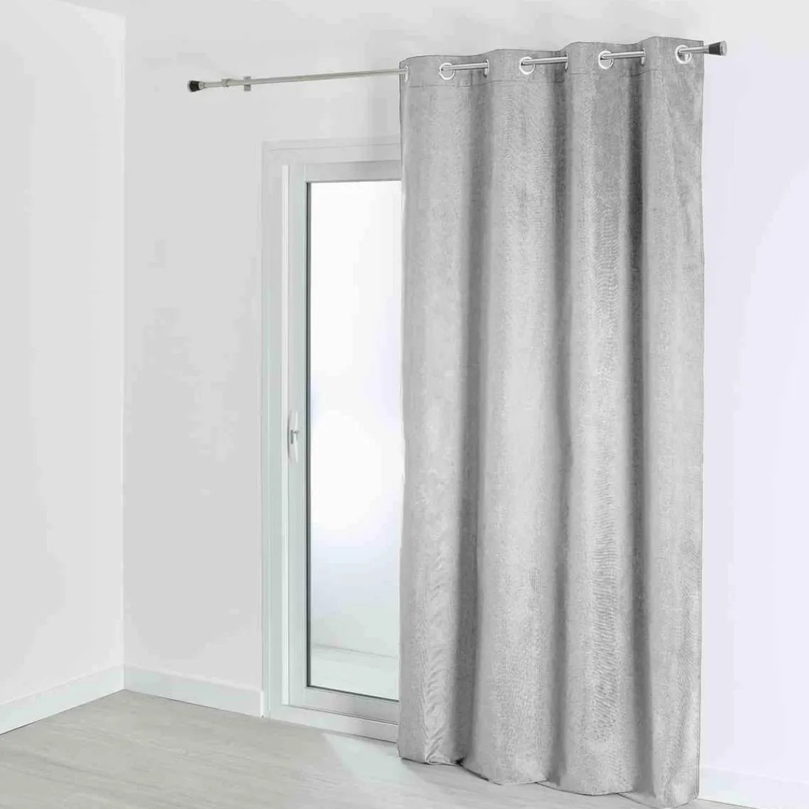 3S. x Home Rideau Doublure Obscurcissante 140x260cm PROTECT - Argent Online