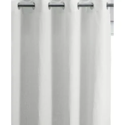 Maison Vivaraise Rideau en lin Stonewashed Zeff Blanc Clearance