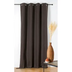 Linder Rideau œillet occultant gris Savana Outlet