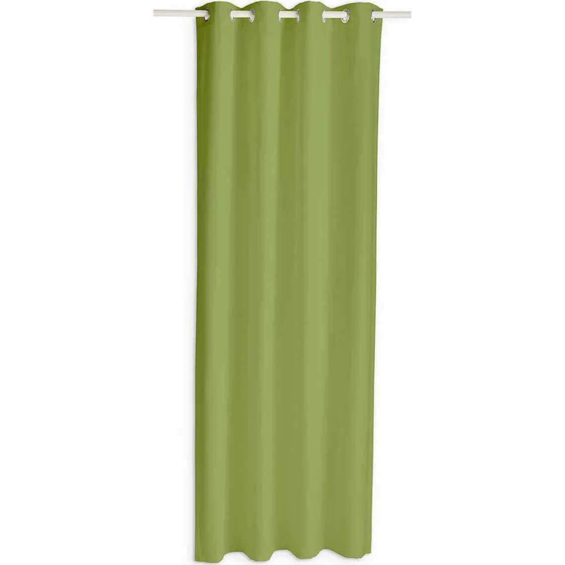 Today Rideau Isolant Thermique 140 x 240 cm Polyester Uni Bambou Vert Online