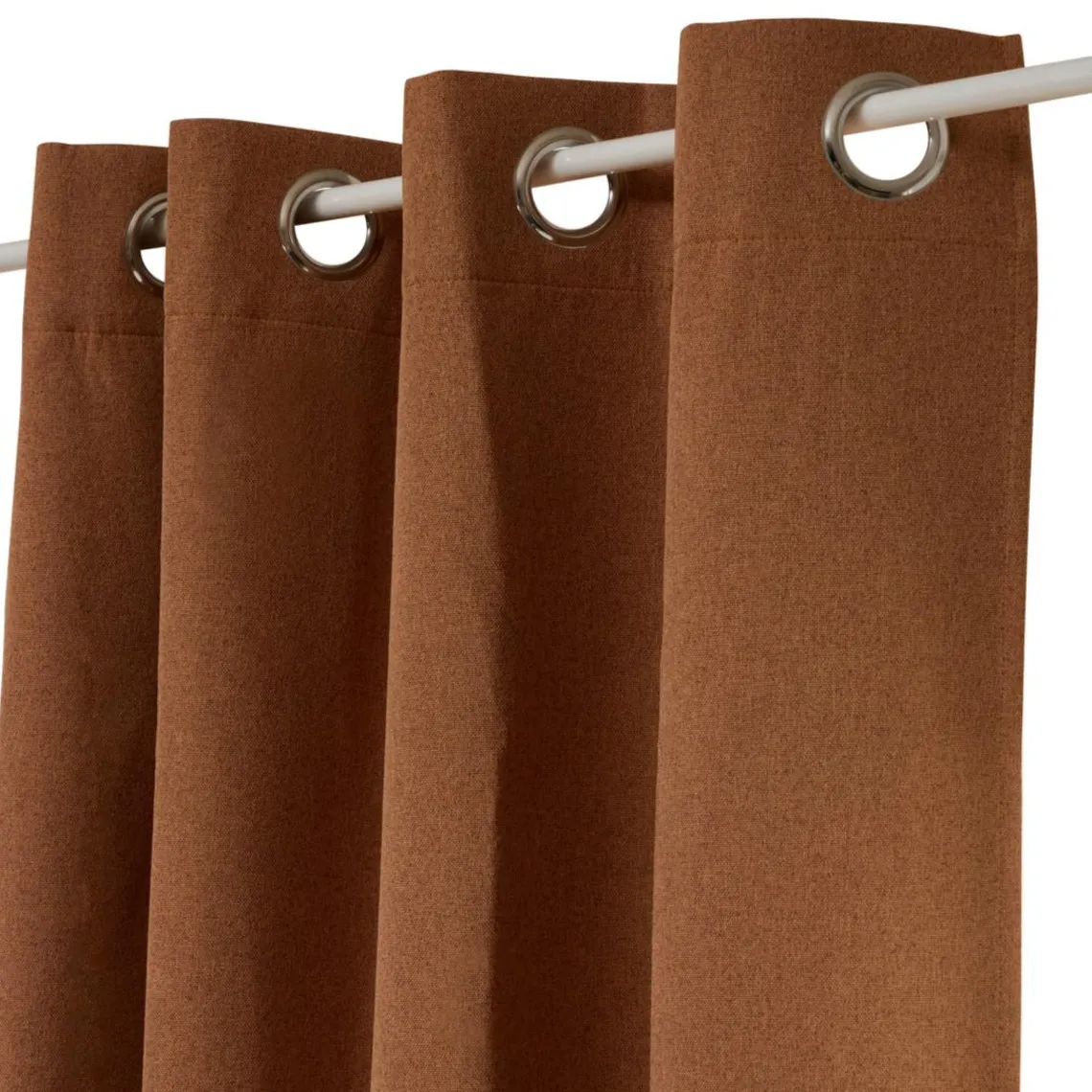 3S. x Home Rideau occultant Lua 140 x 260 cm - Terracotta Best