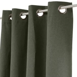 3S. x Home Rideau occultant Lua 140 x 260 cm - vert Clearance