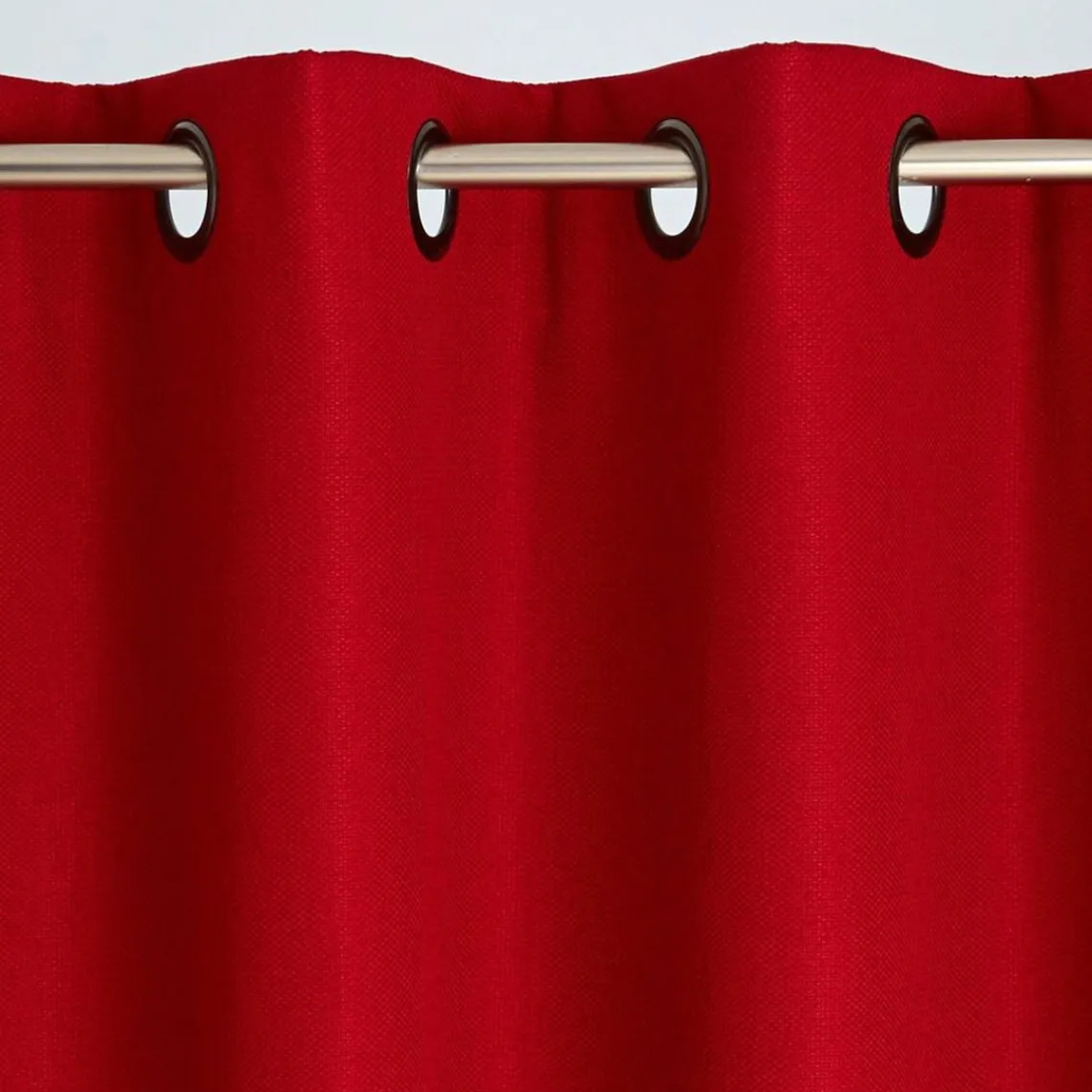 Becquet Rideau occultant thermique aspect natté - Rouge Best