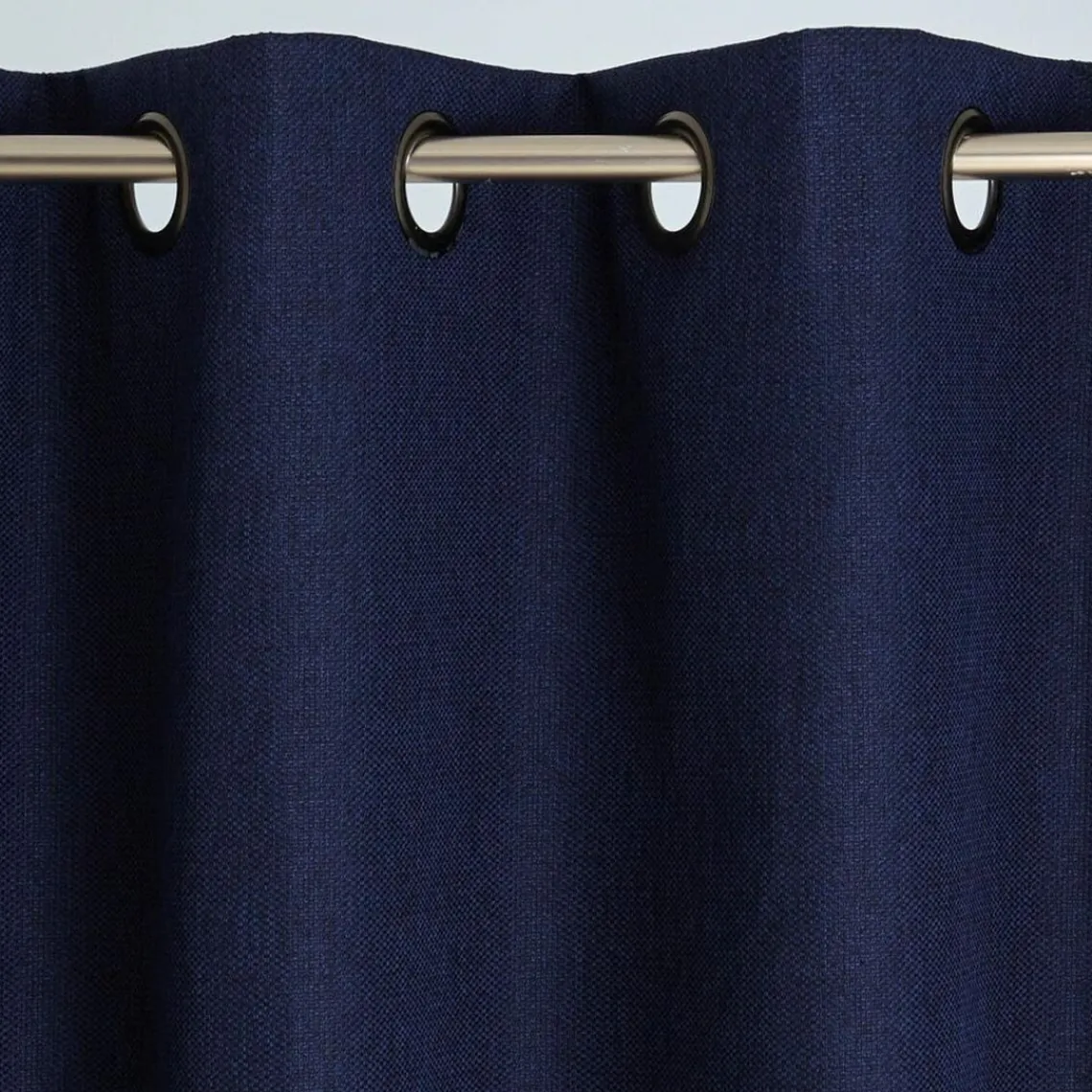 Becquet Rideau occultant thermique aspect natté - Bleu Marine Best