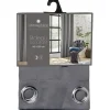 3S. x Home Rideau occultant uni gris 140x260 Outlet