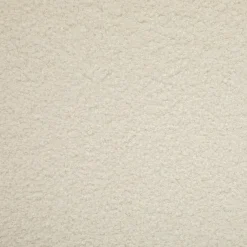 3S. x Home Rocking-chair en bouclette blanc Discount