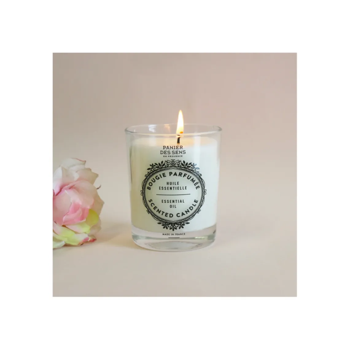 Panier des Sens Rose Restructurante - Bougie parfumée Best
