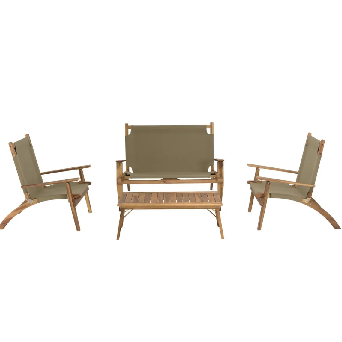 Macabane Salon de jardin en bois acacia Online