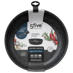 3S. x Home Sauteuse aluminium pressé amovible 28 cm