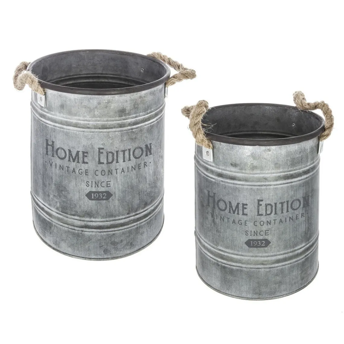 3S. x Home Seau Métal Collection x 2 Clearance