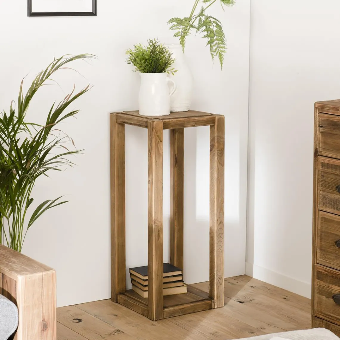 Macabane Sellette ANDRIAN Bois Pin Recyclé Sale