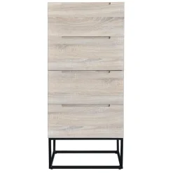 3S. x Home Semainier LOGAM 4 tiroirs Chêne clair Online