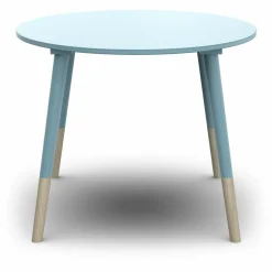 3 SUISSES Set 1 Table et 2 chaises FIRMIANA bleu orage et pin naturel