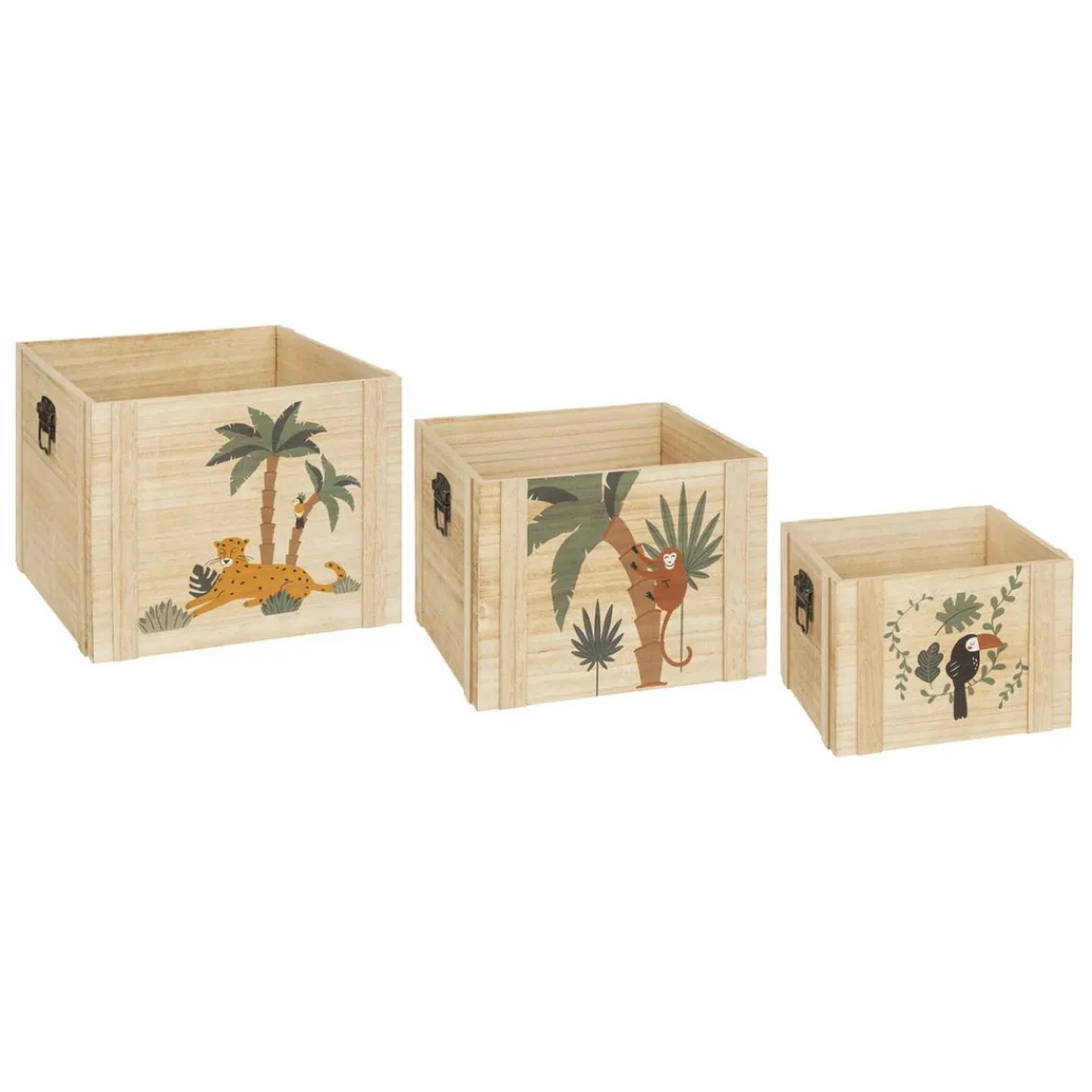3S. x Home Set de 3 cagettes enfant Clearance