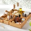 Becquet Set de 4 compartiments en Bois MASTER-IN Beige Clearance