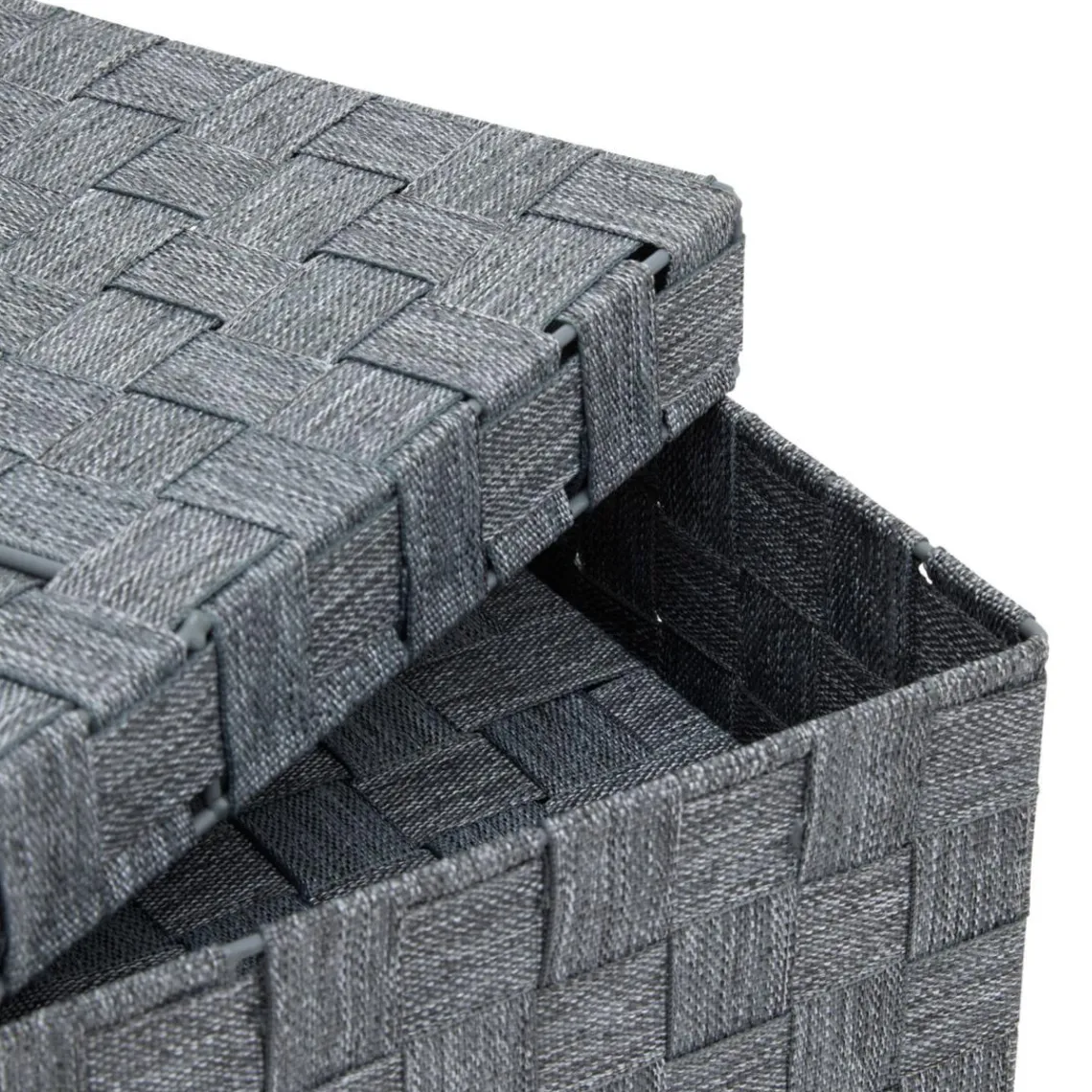 3S. x Home Set de 2 paniers Lise gris