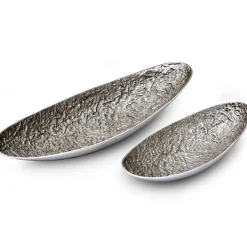 3S. x Home Set de 2 plateaux Nickel Sale