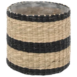 3S. x Home Set de 2 pots en paille Sale