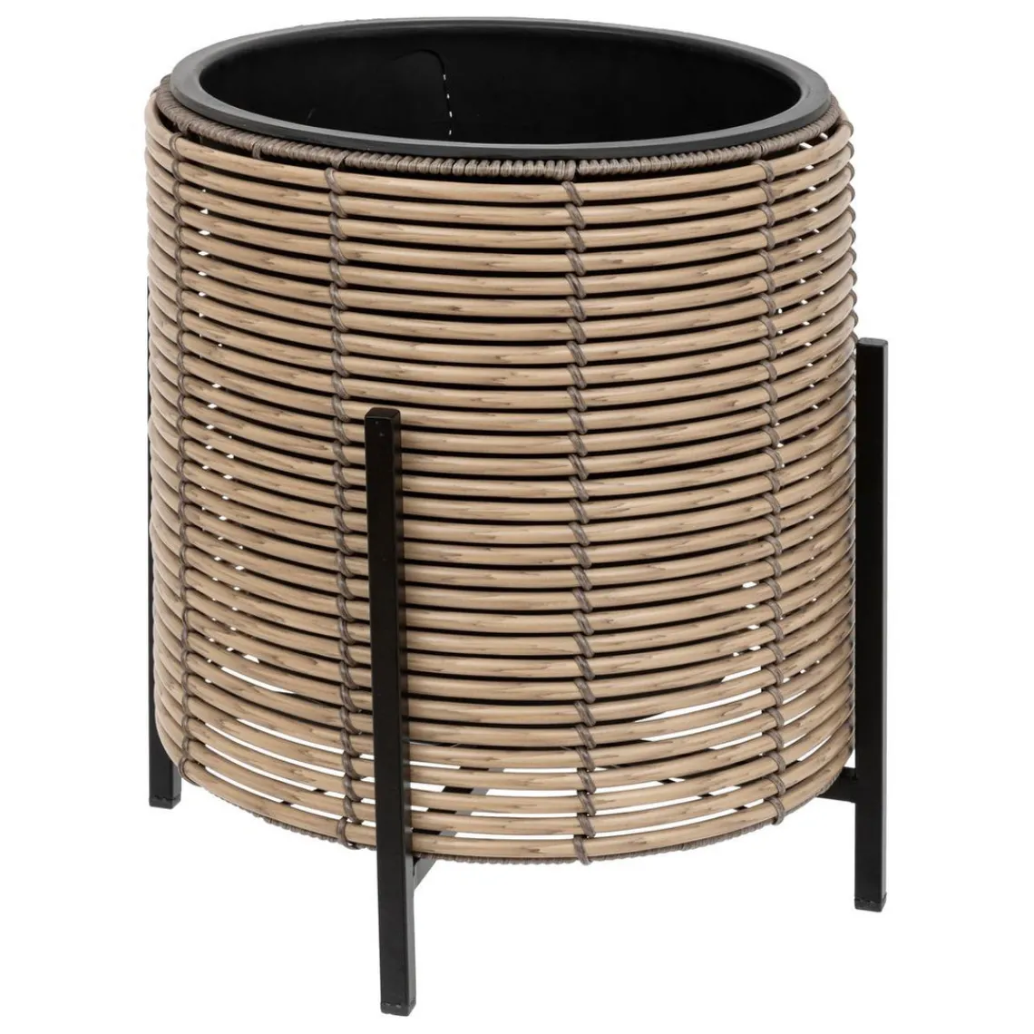 3S. x Home Set de 3 pots sur pieds CAM - beige Clearance