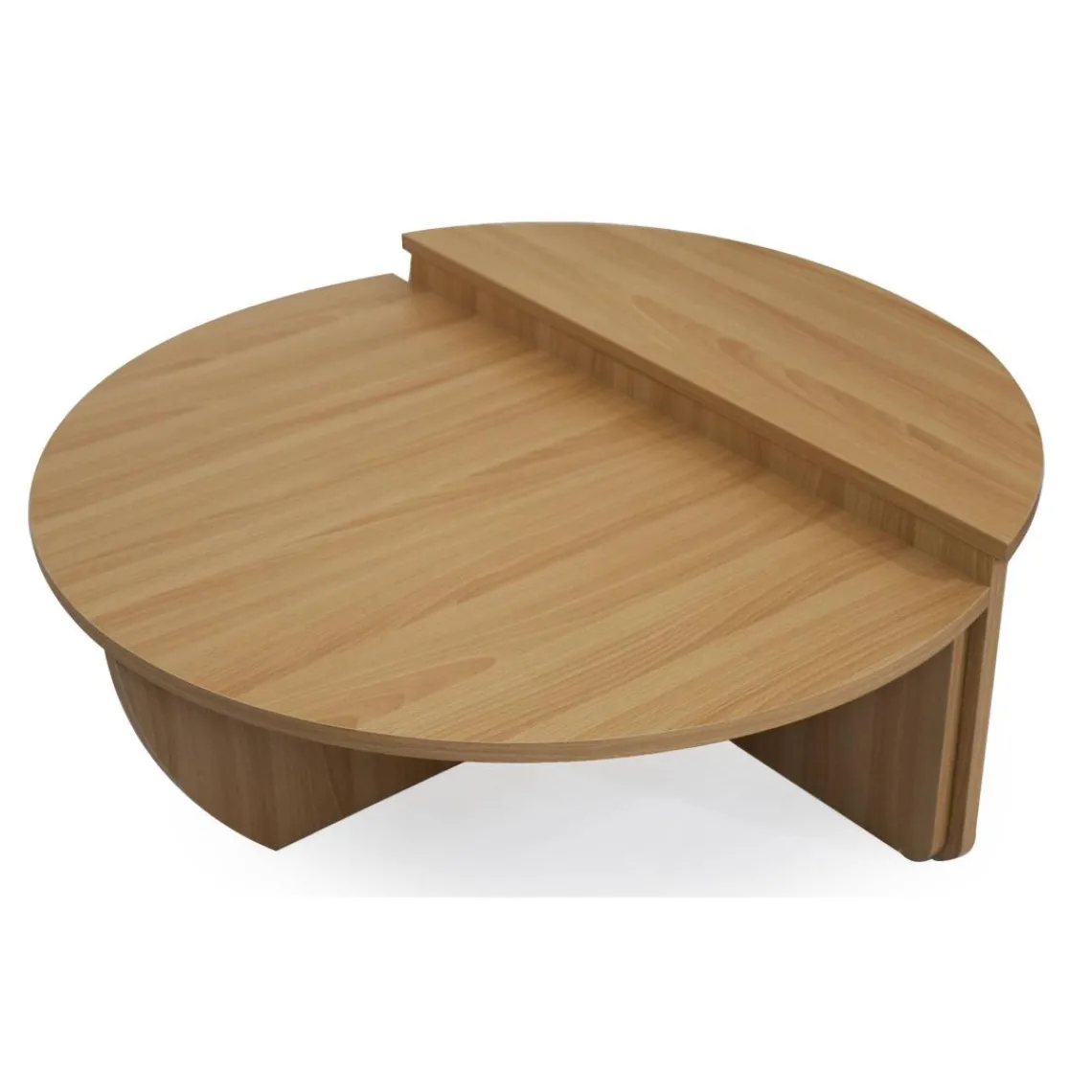 3S. x Home Set de 2 tables basses design Glowik Chène clair Clearance