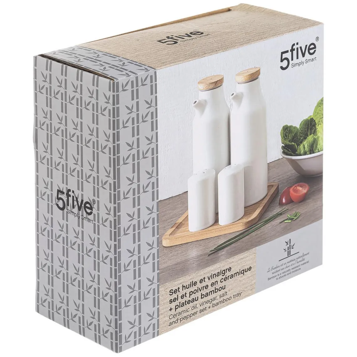 3S. x Home Set Huile et Vinaigre et Plat Ceramic New