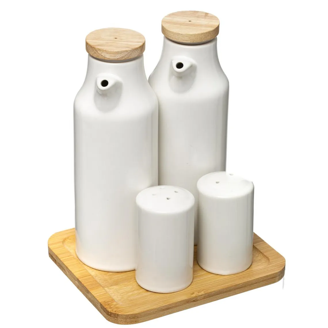 3S. x Home Set Huile et Vinaigre et Plat Ceramic New