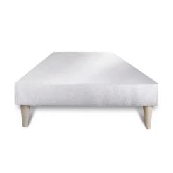 Prestige literie Sommier tapissier blanc Sale