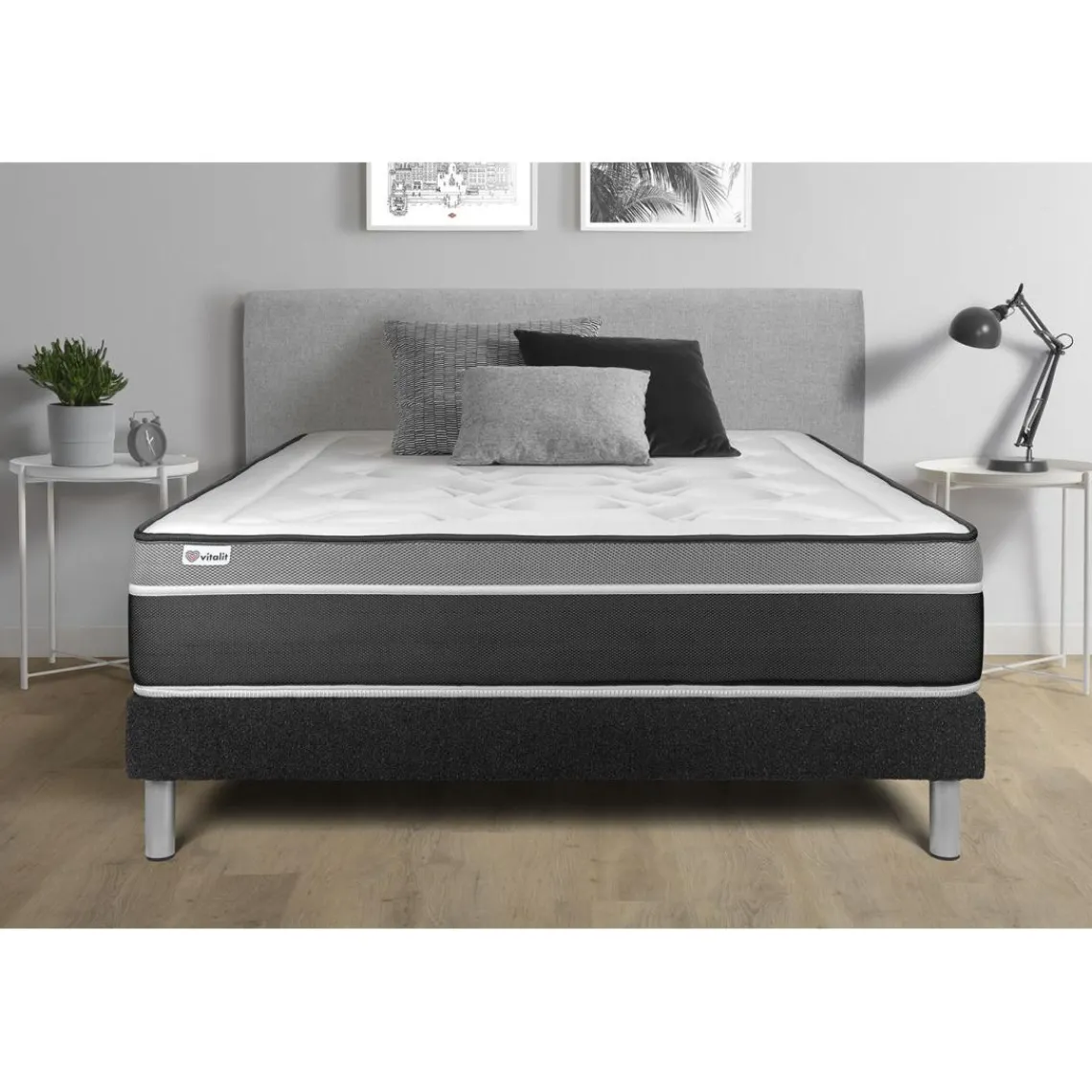 VITALIT Sommier VITALYSOM Noir Online