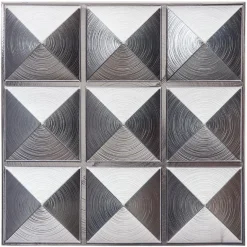 3S. x Home Sticker carrelage 9CX6 argent New