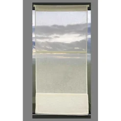 3S. x Home Store Bateau A l'Unité en Etamine Unie Blanc HONFLEUR New