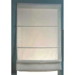 3S. x Home Store Bateau A l'Unité Etamine Unie Blanc Hot