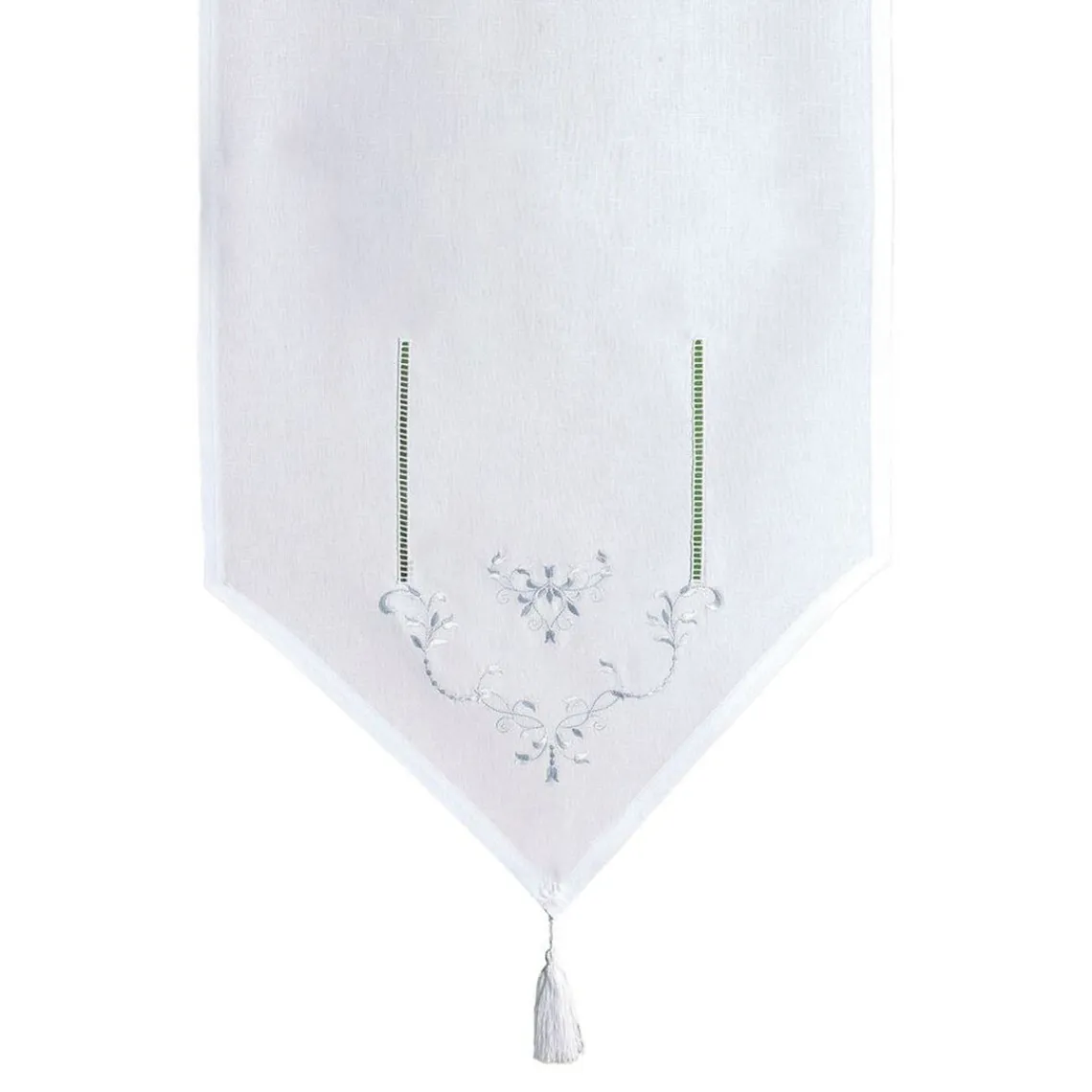 Becquet Store brodé et jour échelle - Blanc Discount