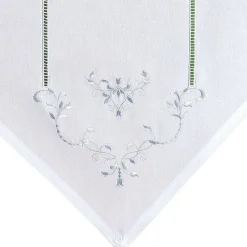 Becquet Store brodé et jour échelle - Blanc Discount