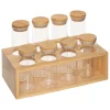 3S. x Home Support à épices Hermet 8 emplacements en bambou Outlet