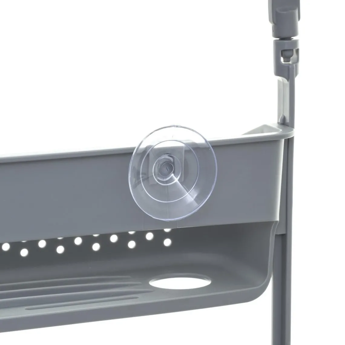 3S. x Home Support Douche Souple 2 Pièces Gris