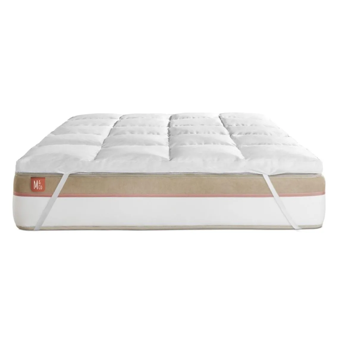 Marmottes & Co Surmatelas Confort blanc New