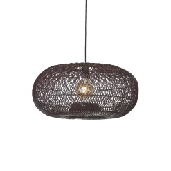 Good & Mojo Suspension Arizona Rotin abat-jour bordeaux Outlet