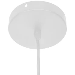 3S. x Home Suspension bouclette Tina blanc Discount