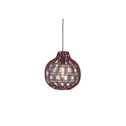 Good & Mojo Suspension Mendoza bambou abat-jour bordeaux Online