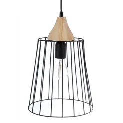 3S. x Home Suspension métal filaire noir et marron Clearance