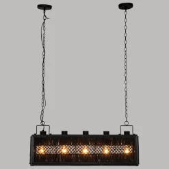 3S. x Home Suspension noir en métal Outlet