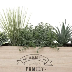 3S. x Home Suspension plante en bois et métal Outlet