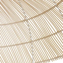 ALTEREGO Suspension ronde 'CANUL' en rotin tressé naturel Discount