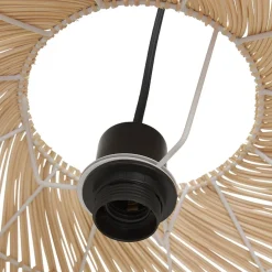 ALTEREGO Suspension ronde 'CANUL' en rotin tressé naturel Discount