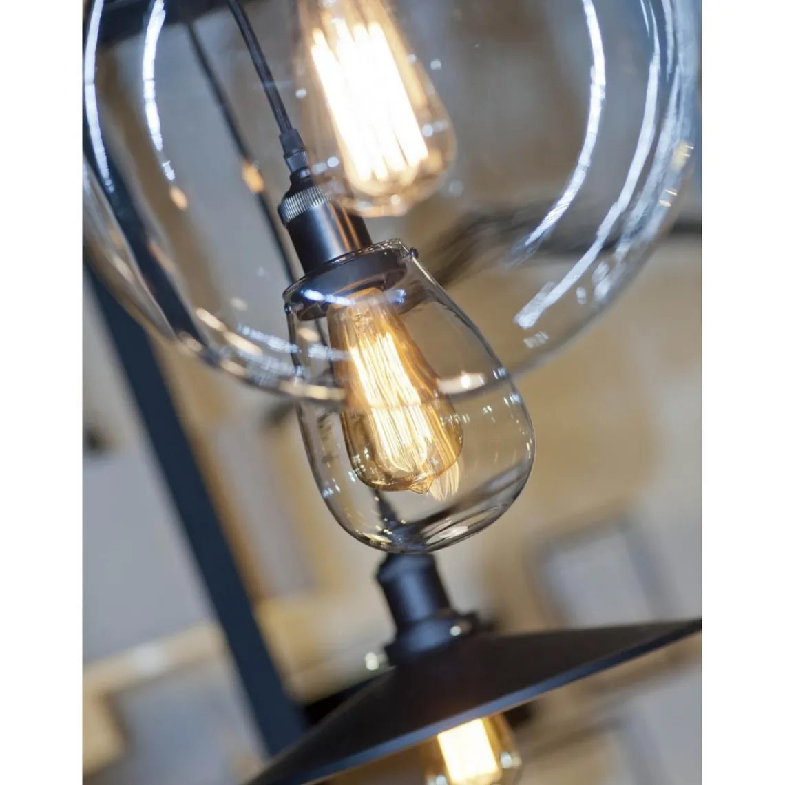 It s About Romi Suspension Ronde en Verre Transparent WARSAW Online