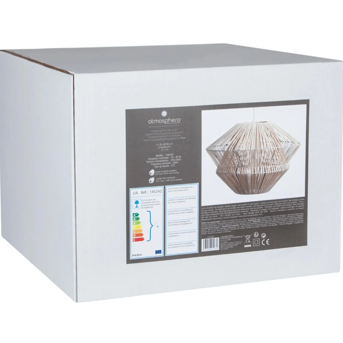 3S. x Home Suspension rotin évasée H30 Clearance