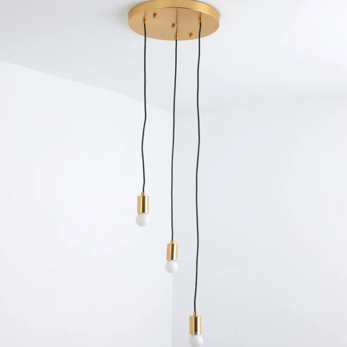 3S. x Home Suspension Triplado Métal Or