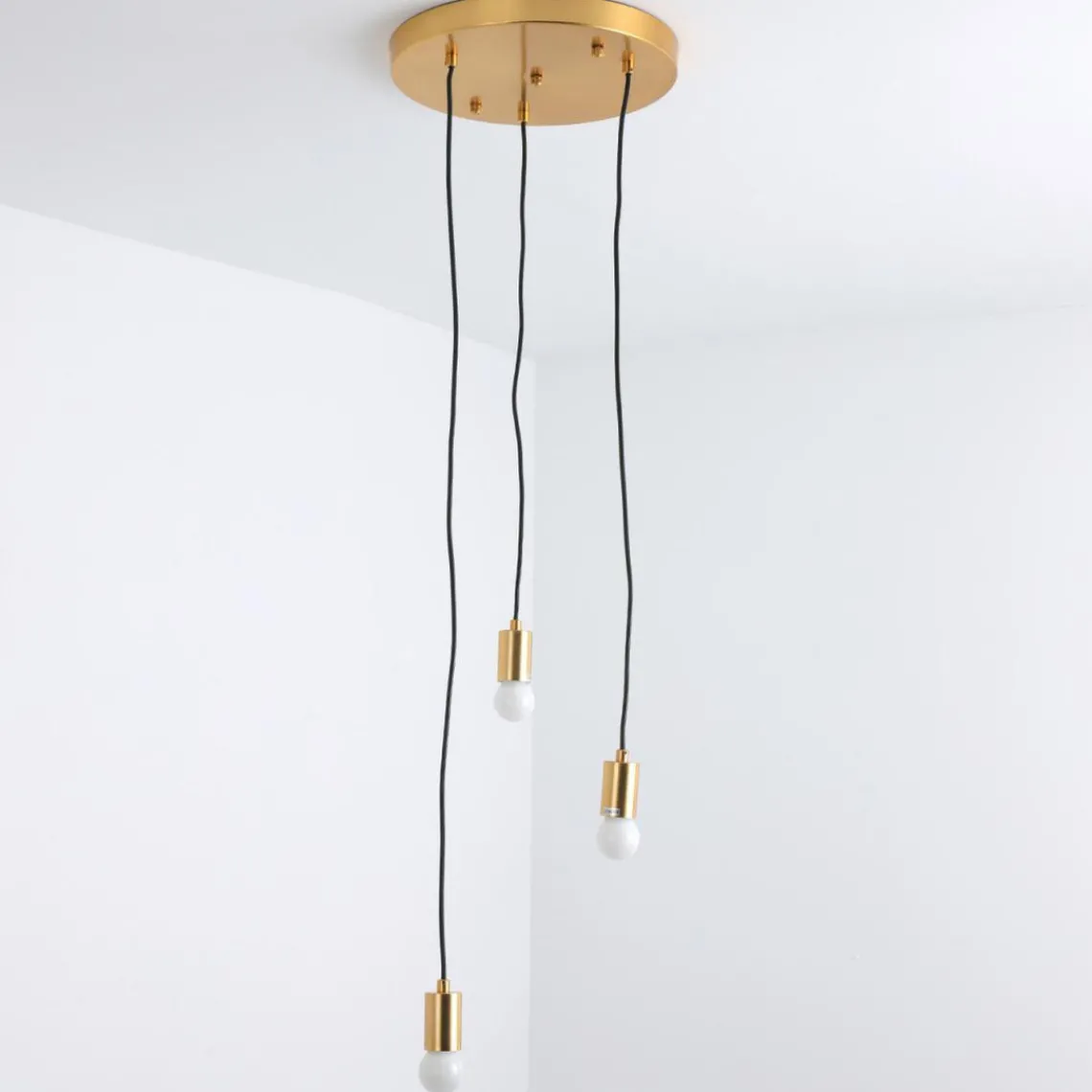 3S. x Home Suspension Triplado Métal Or